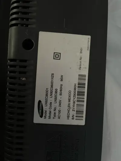 Televisor Samsung 32 pulgadas modelo LN32C350D1XZX - miniatura 4
