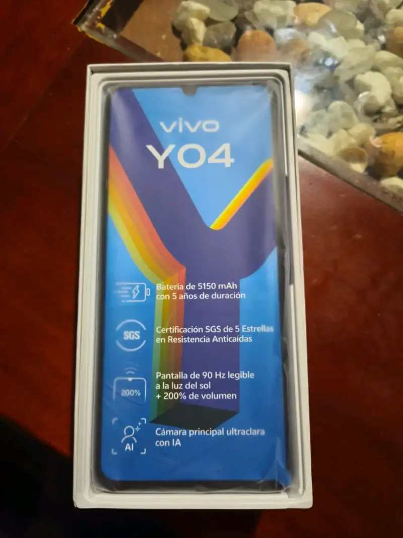 Smartphone Vivo Y04 con cámara dual - 3