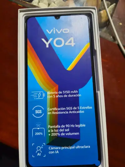 Smartphone Vivo Y04 con cámara dual - miniatura 4