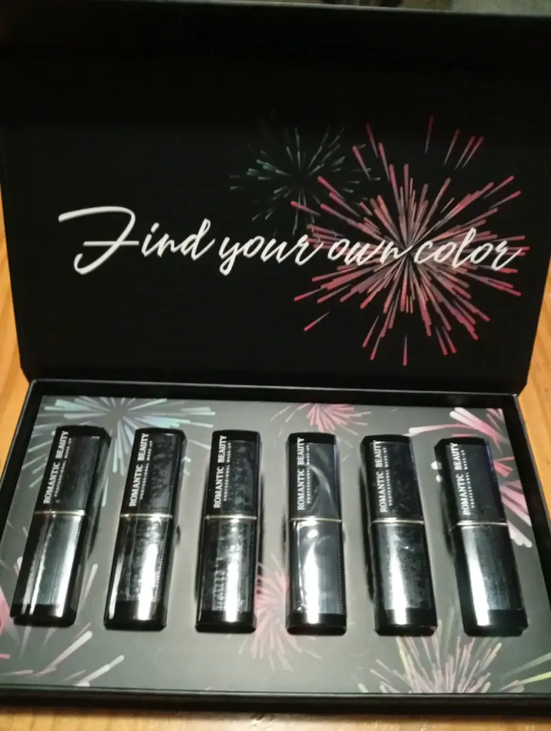 Set de labiales Romantic Beauty en caja