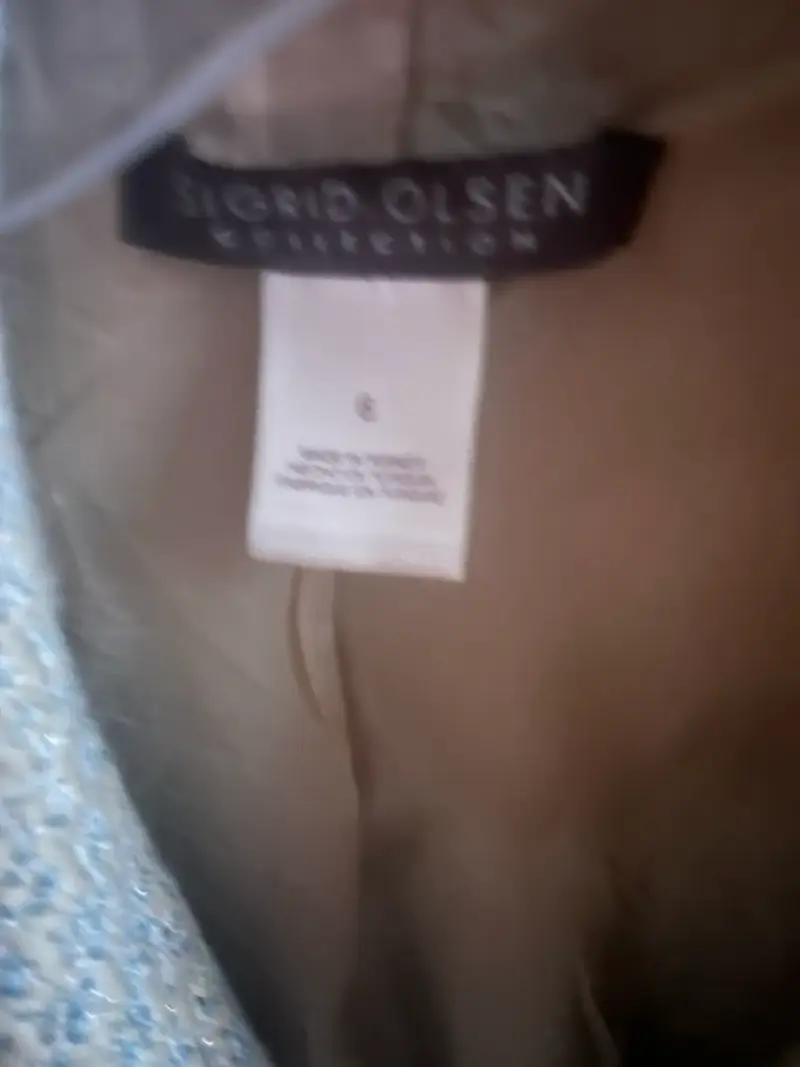 Chaqueta de mujer Sigrid Olsen gris elegante - 3