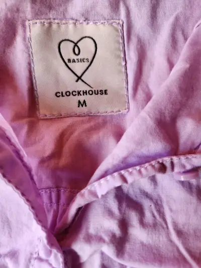Blusa de mujer color lila con bolsillos - miniatura 3