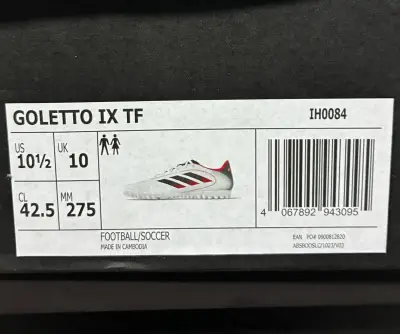 Zapatillas de Fútbol Adidas Golettos IX TF Talla 42.5 - miniatura 2