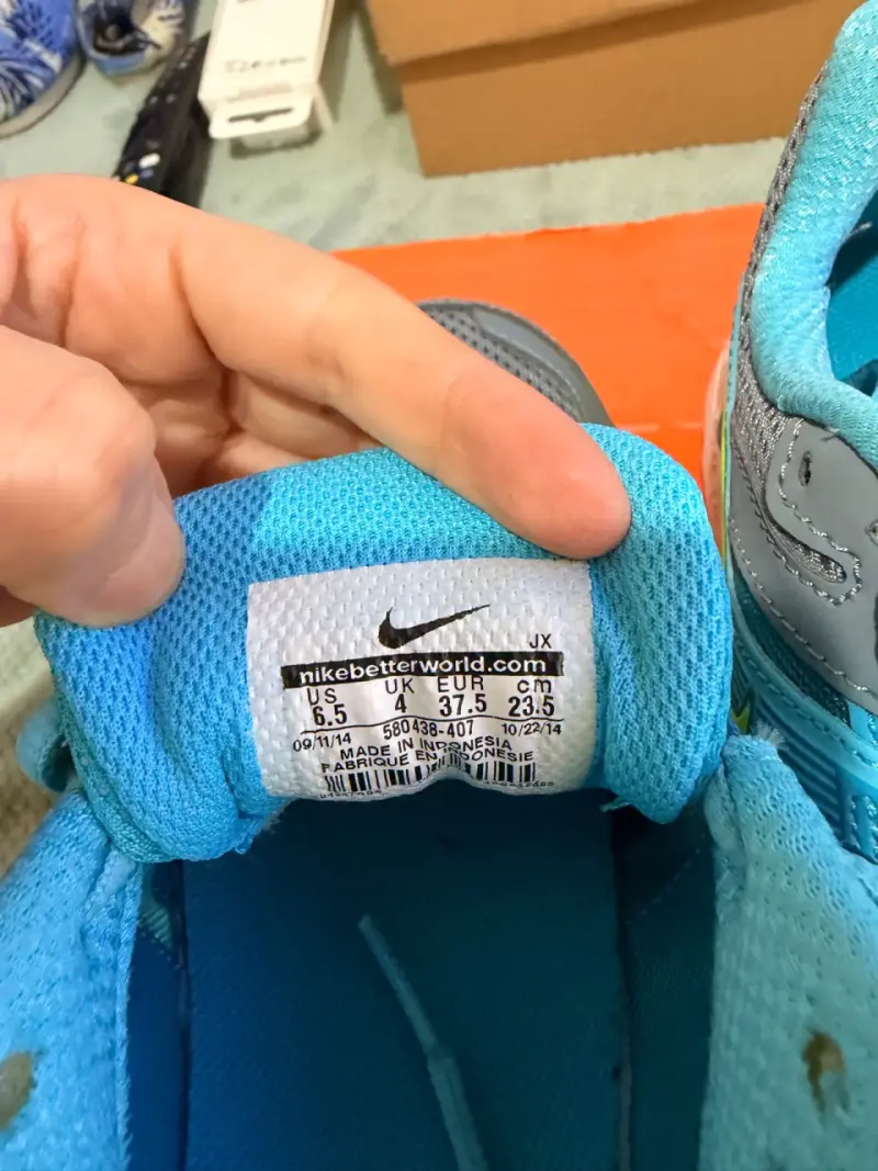 Zapatillas Nike Dart 10 para correr gris y azul - 2