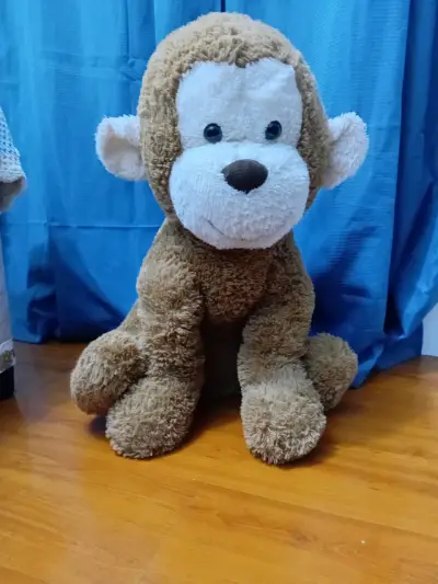 Peluche de mono grande suave y adorable - miniatura 1