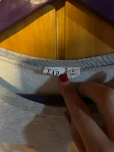 Polerón GAP gris para mujer talla S - miniatura 2