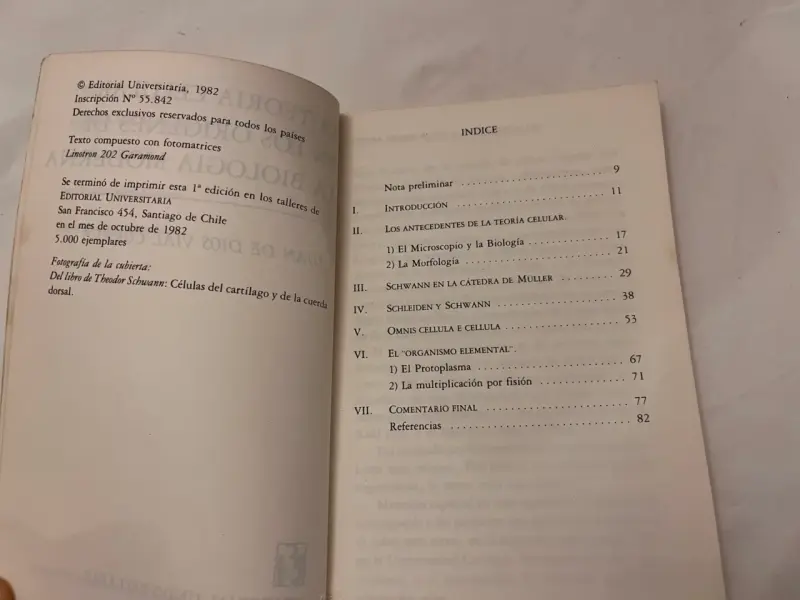 Libro La Teoría Celular en la Biología Moderna - 4