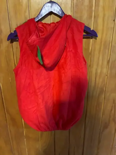 Disfraz de fresa para niños talla 6-7 - miniatura 3