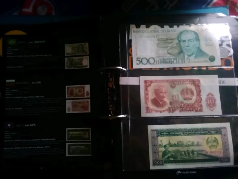 Álbum de billetes coleccionables del mundo - 3