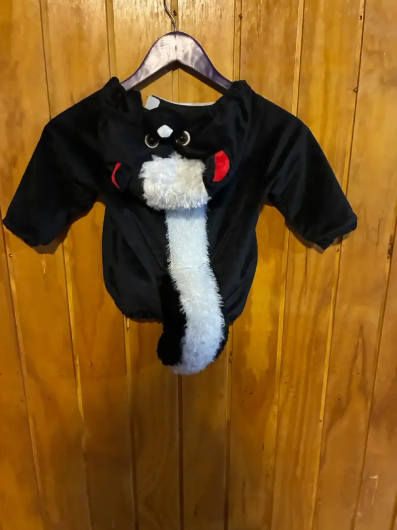 Disfraz de zorrillo para niño talla 24 meses - 3