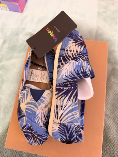 Alpargatas de lona estampadas Bomerce para mujer - miniatura 1