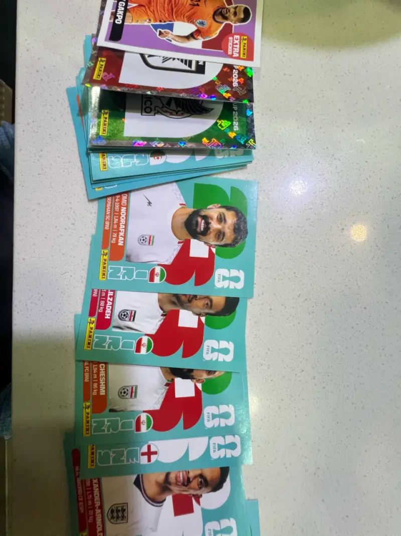 Colección de 20 láminas Panini Copa Mundial 2026 - 1