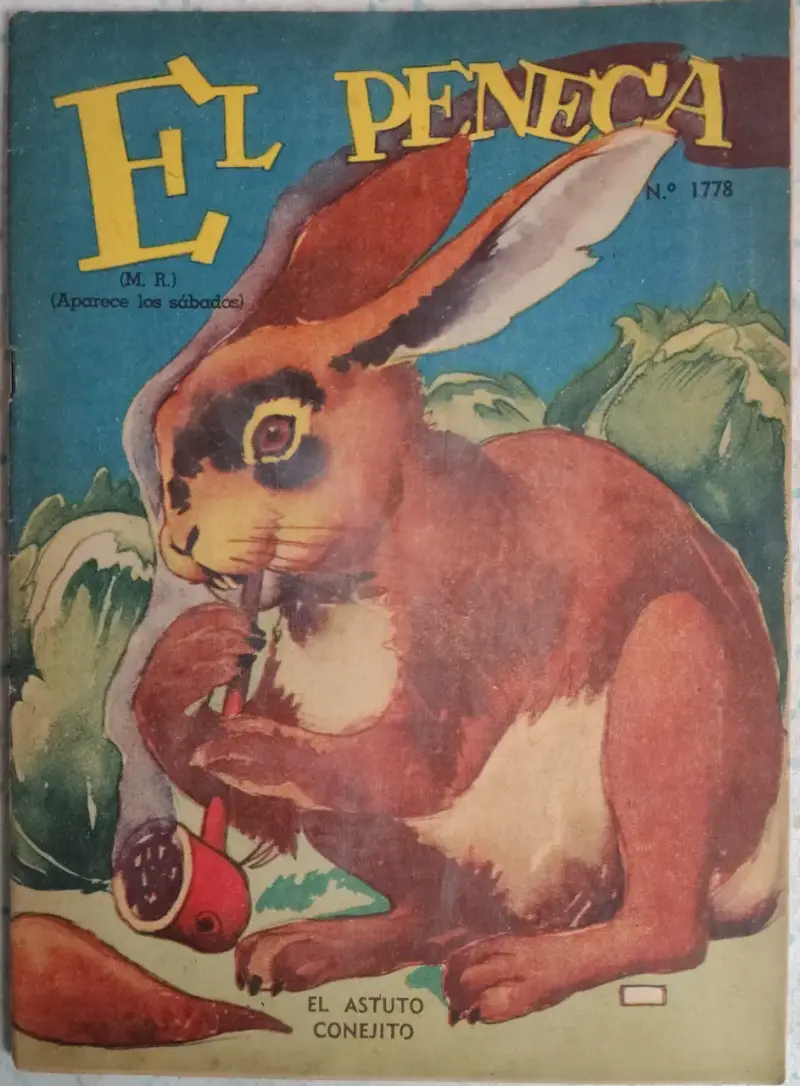 Revista El Peneca N° 1778 con Ilustraciones 1943 - 1