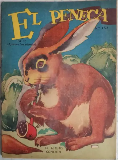 Revista El Peneca N° 1778 con Ilustraciones 1943 - miniatura 1