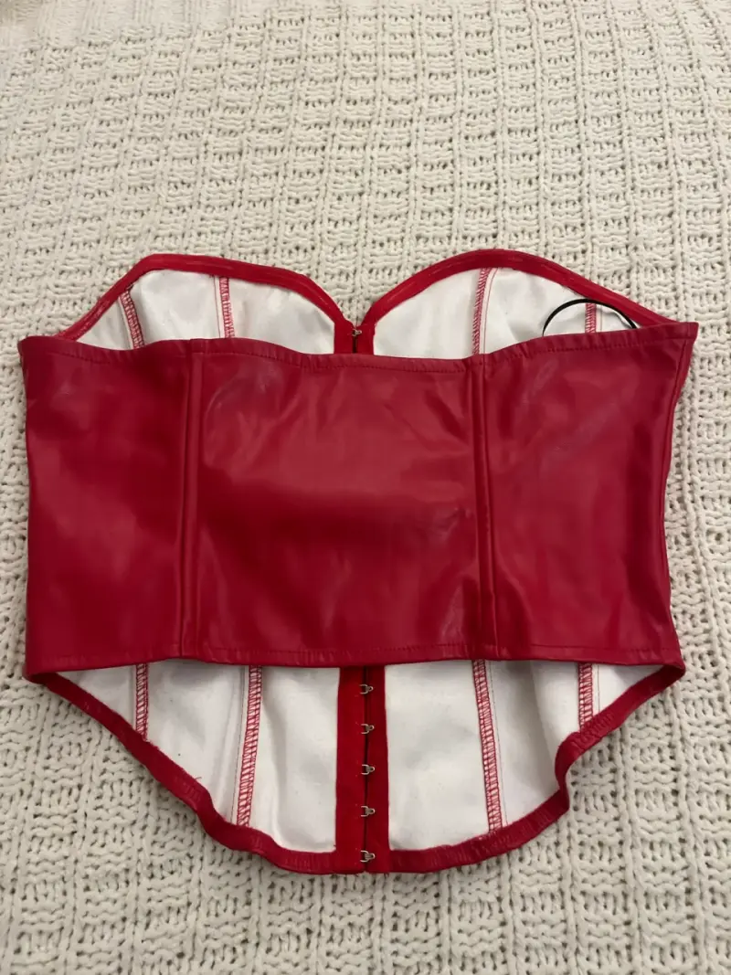 Corset rojo para mujer - 2