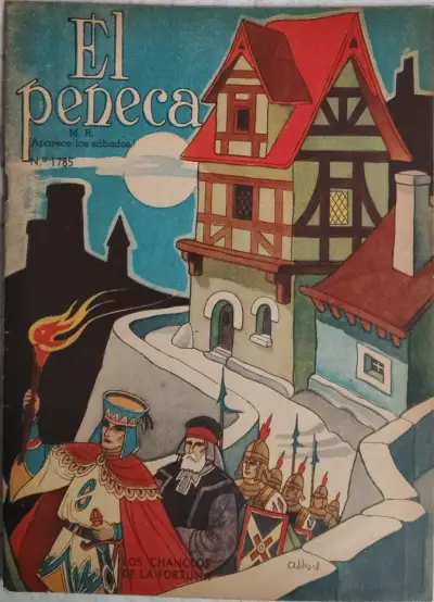 Revista El Peneca N°1785 con Ilustraciones Vintage - miniatura 1