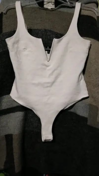 Body blanco sin mangas Lulus - miniatura 1