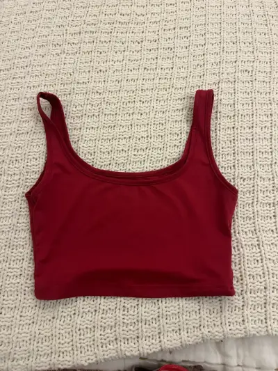 Top burdeo para mujer - miniatura 1