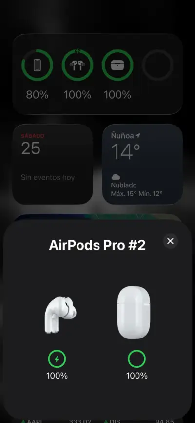Auriculares inalámbricos Apple AirPods Pro con estuche - miniatura 2