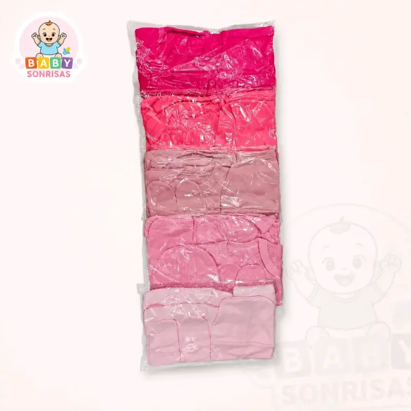 Set de ropa para bebé azul Baby Sonrisas - 4