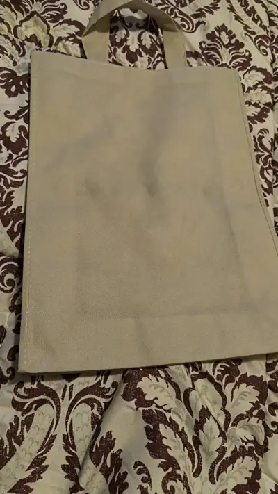 Bolsa ecológica reutilizable beige - miniatura 1