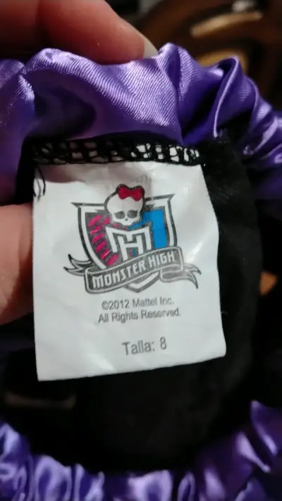 Disfraz Monster High para niña talla 8 - miniatura 2
