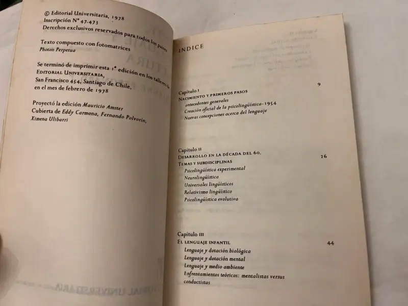 Libro Mente, Lenguaje y Cultura, Marianne Peronar - 4