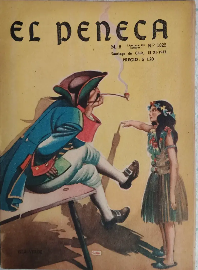 Revista El Peneca año 1943 edición original - 1
