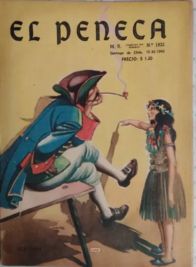 Revista El Peneca año 1943 edición original - miniatura 1
