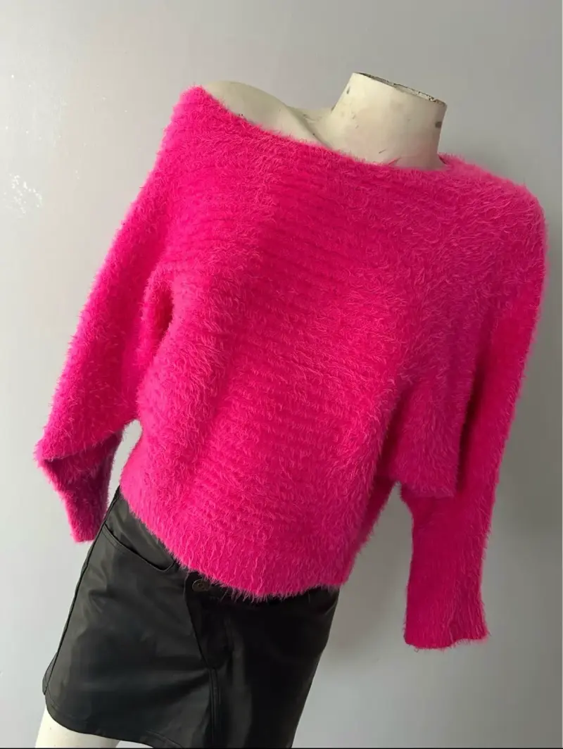 Peludo fucsia para Mujer Forever21 talla M