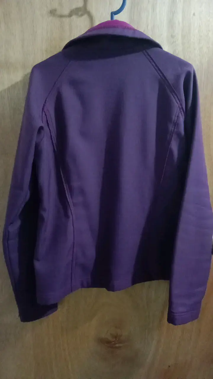 Chaqueta polar morada Columbia para mujer - 2