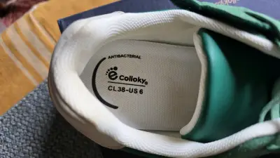 Zapatillas verdes Colloky para niños - miniatura 4