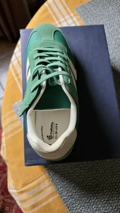 Zapatillas verdes Colloky para niños - miniatura 6
