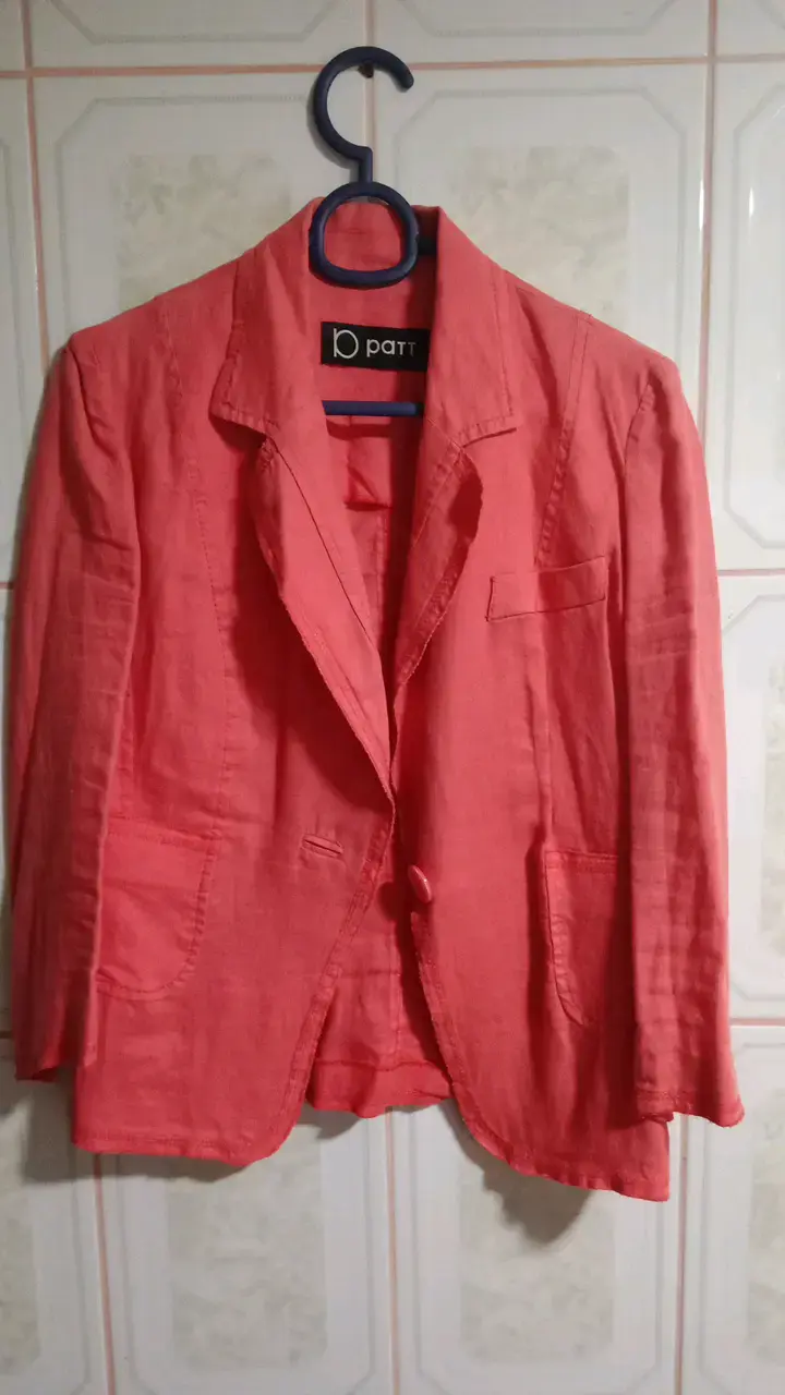 Blazer coral para mujer marca Patt - 1
