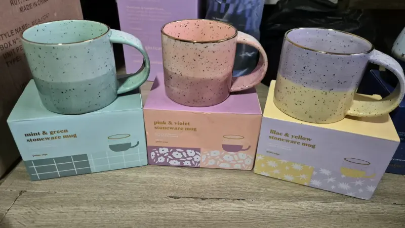 tazas de cerámica efecto stoneware adagio teas - 1