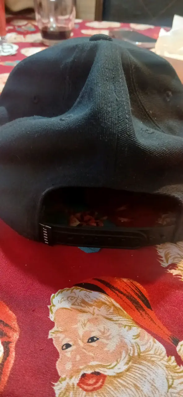 Gorra origunal negra con logo rojo Jordan - 4