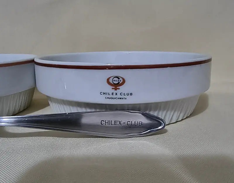 Compoteras Vintage del Chilex Chuquicamata - 2