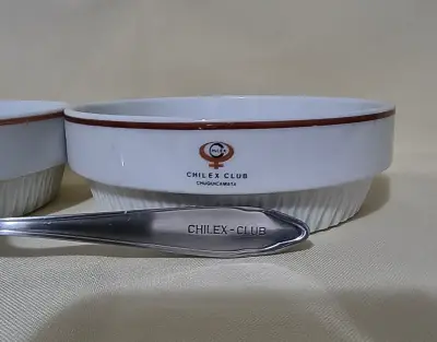 Compoteras Vintage del  Chilex Chuquicamata - miniatura 2