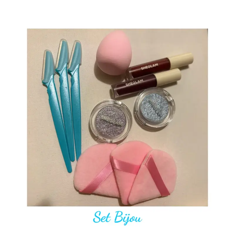 Set de Maquillaje SHEGLAM con Esponjas y Sombras
