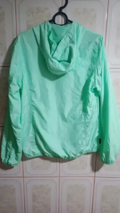 Chaqueta cortaviento verde menta Rescue - miniatura 2