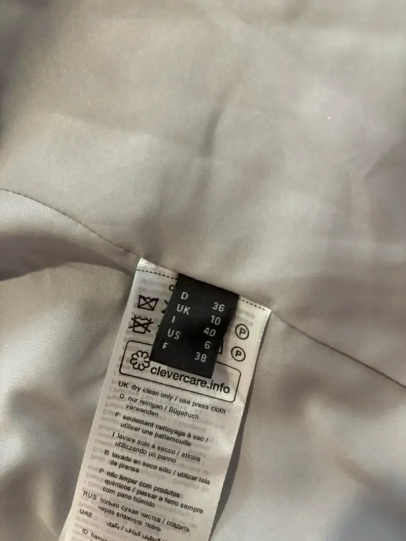 Traje formal gris para mujer en buen estado - 4