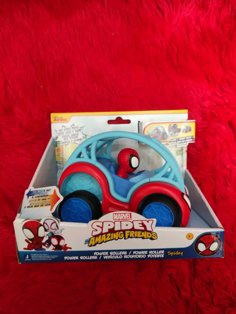 Juguete Marvel Spidey Vehículo Rotatorio - 1
