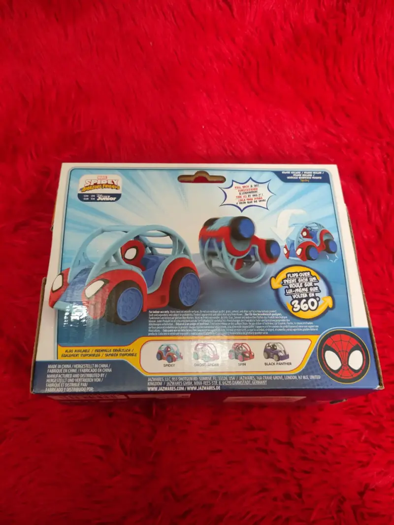 Juguete Marvel Spidey Vehículo Rotatorio - 2