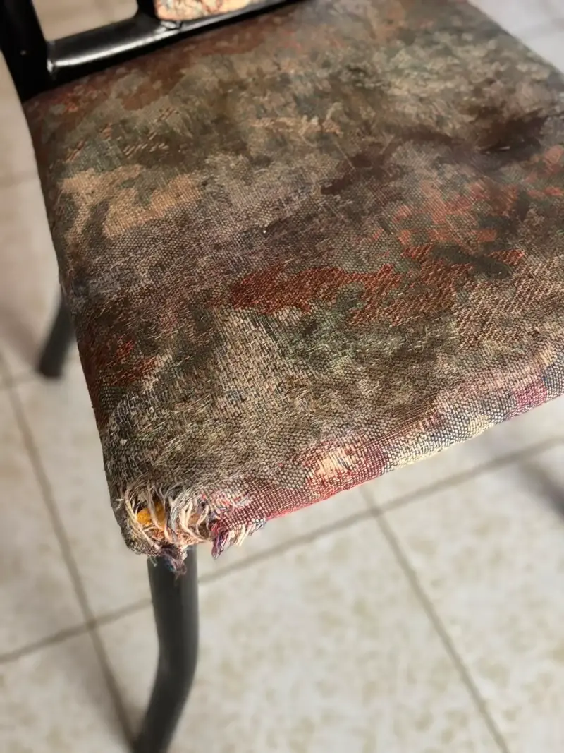 Juego de comedor de vidrio con 6 sillas - 6
