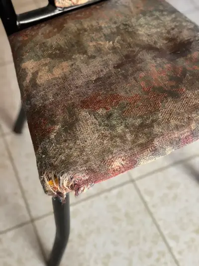 Juego de comedor de vidrio con 6 sillas - miniatura 6