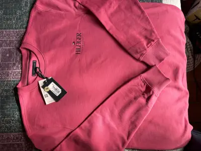 Polerón Tommy Hilfiger rosa para hombre - miniatura 1