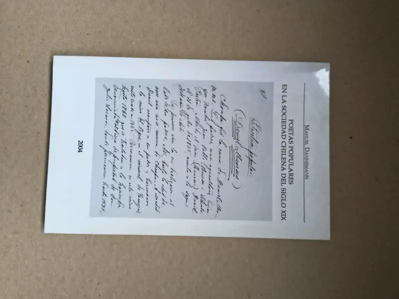 Poetas Populares en la Sociedad Chilena del S - 1