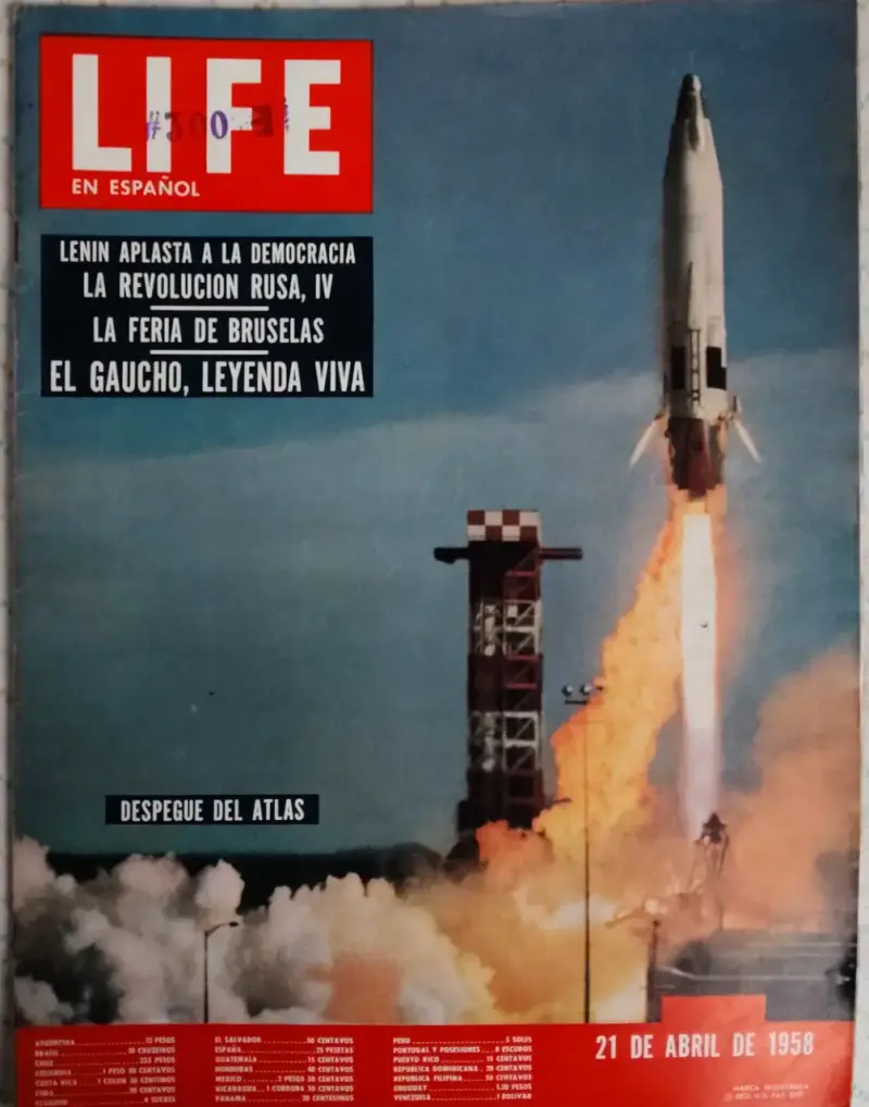 Revista Life en Español 21 de Abril 1958 - 1