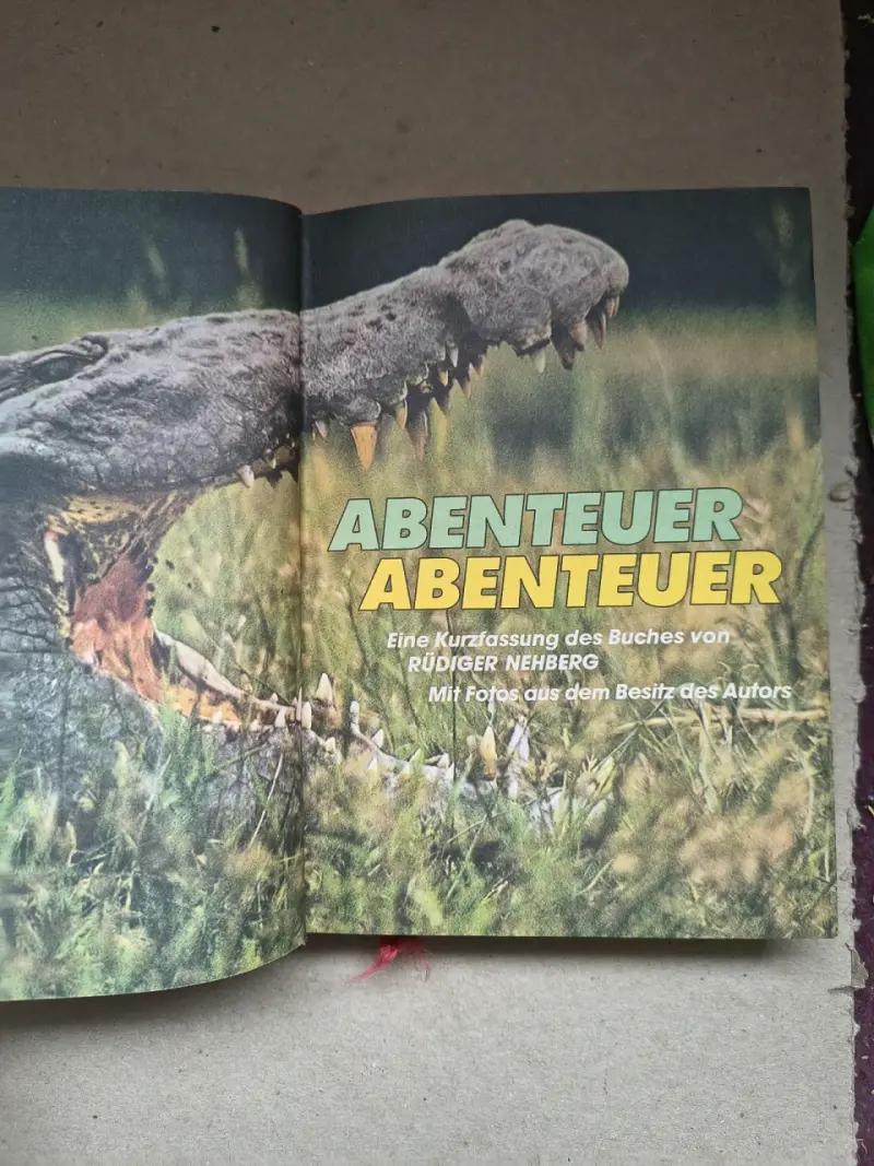 Libro de aventuras Rüdiger Nehberg ed especial - 3