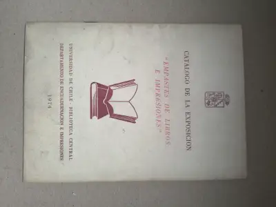 Catálogo de Exposición de Empastes de Libros 1974 - miniatura 1